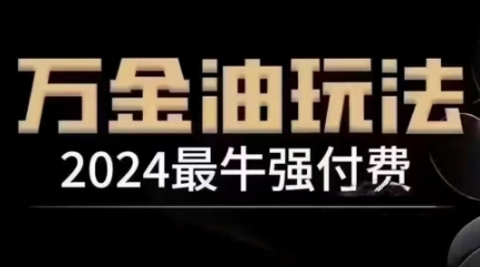 2024最牛强付费，万金油强付费玩法，干货满满，全程实操起飞(更新25年04月)-梦遥资源网