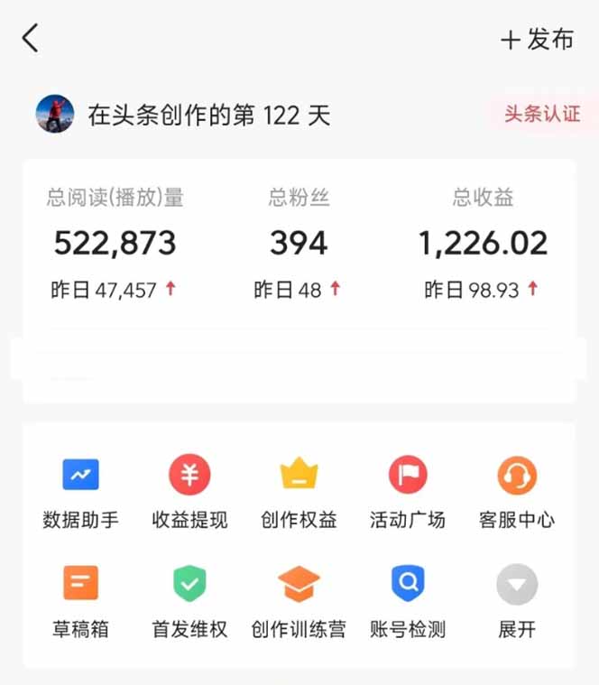 图片[2]-头条号托管躺赚项目，长期稳定，可做五年，每天十分钟，收益几百块-创新社-资源网-最新项目分享网站